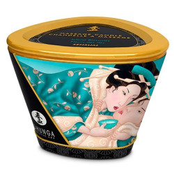  Bougie de massage Shunga ISLAND BLOSSOMS Fleurs des Iles